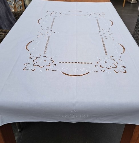 Weiße tischdecke - weiße,