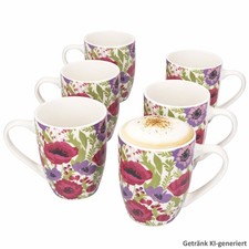 Anouk 6er Set Kaffeebecher