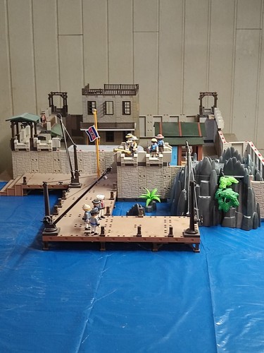 Playmobil western fort - western,