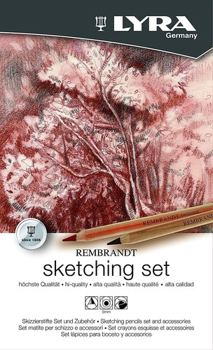 Lyra rembrandt skizzen - lyra, skizzen-set