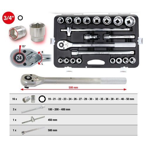 Tools 4 - tools, 3/4"
