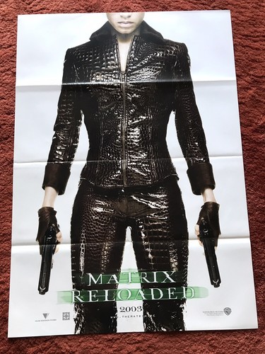 Matrix reloaded kinoplakat - matrix,