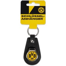 BVB Schlüsselanhänger Emblem Anhänger BVB Logo Schlüsselring BVB Fanartikel Shop