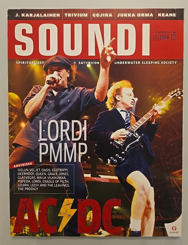 A very rare - ac/dc, newspaper