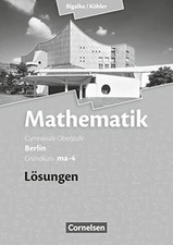 Bigalke/Köhler: Mathematik - Berlin - Ausgabe 2010 - Buch Cornelsen Verlag