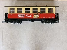 LGB 32730 Sonderwagen HSB Cafe Wagen mit Metallrädern