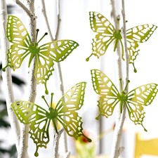 6tlg Schmetterlinge Wanddeko