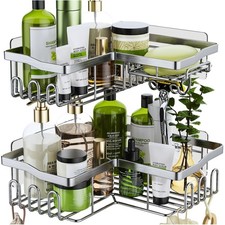 Rostfreie Eck-Duschablage –