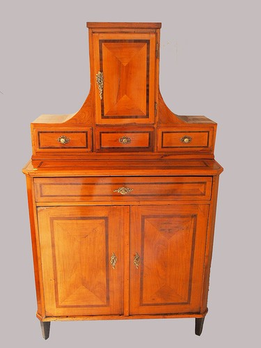 Biedermeier aufsatzkommode - biedermeier,