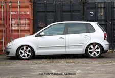 TA TECHNIX DEEP GEWINDEFAHRWERK Inkl. DOMLAGER - VW POLO 9N 6R IBIZA IV