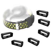 6 Stück Ersatz-Uhrenarmbandschlaufe Silikon-Uhrenarmbandschlaufe Silikon-Uhre...