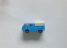 1976 VW T2 Double Cab PickUp DoKa   matte Blue *** Greenlight 1:64