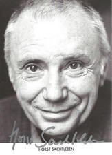 Autogramm Horst Sachtleben