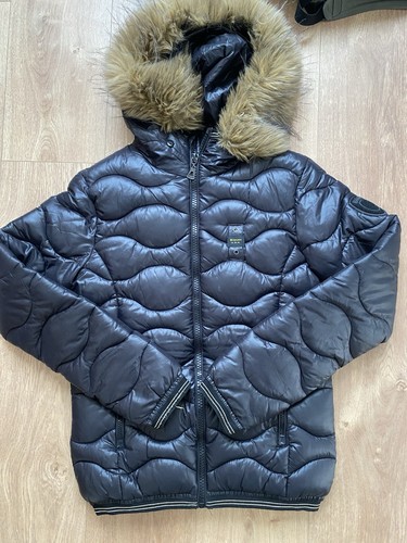 Blauer usa jacke - blauer, schwarz
