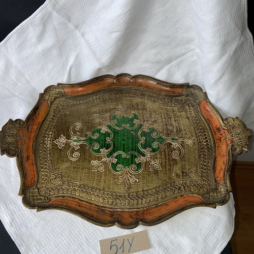 Florentiner holztablett - florentiner,