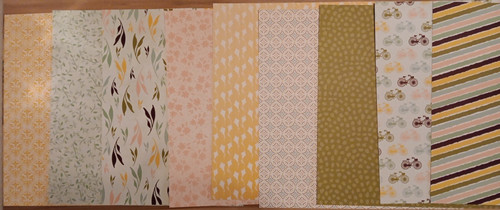 Stampin 9 blätter - up,