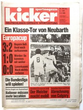 Kicker 1988/19: Europacup