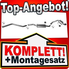 Auspuff für BMW 1 E81 E87 116 D 118 D 120 D 2007-2011 Auspuffanlage