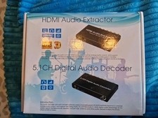 HDMI Analog Audio Extractor
