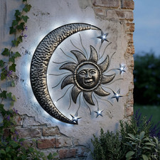 Abc home led wanddeko sonne - abc,