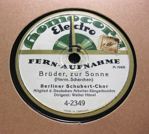 Berliner schubert chor hänel - chor,,