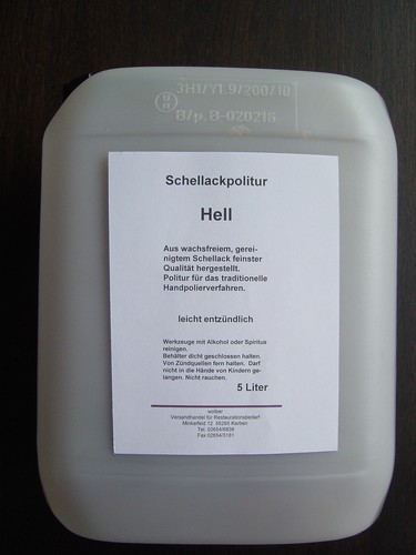 Politur-Schellackpolitur-Balle