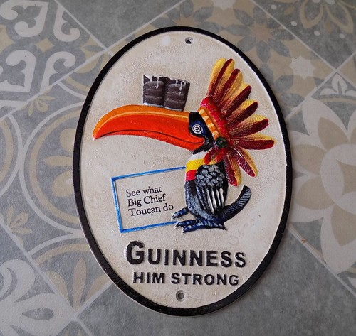 Guinness him strong gusseisen - guinness,