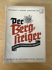 Zeitschrift  "Der Bergsteiger" von 1949
