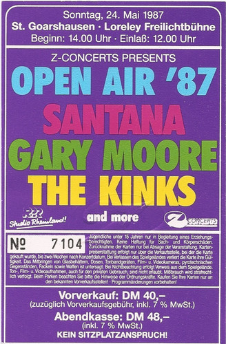 Santana gary moore kinks in - santana,,