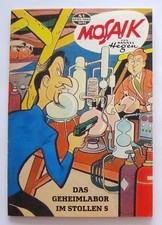 MOSAIK – Nr. 41: Variant-Titelcover mit Pistole auf DDR Papier - Fanzine