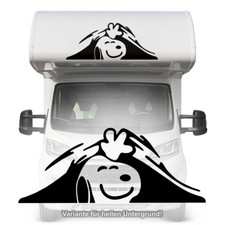 Snoopy Aufkleber 120cm Alkoven