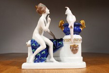 Adolf Oppel Venus mit Kakadu