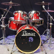Premier Artist Birch Schlagzeug in Cherry Wood, gebraucht