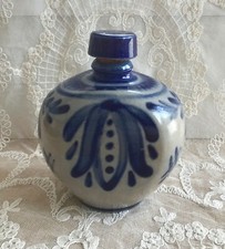 Kleine vintage Keramik Flasche