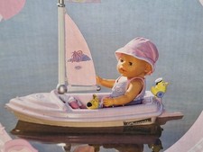 BABY BORN rosa SEGELBOOT ca 48