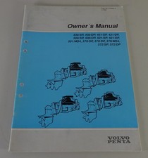 Betriebsanleitung Volvo Penta