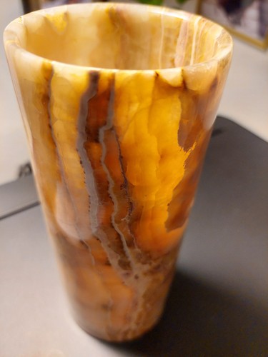 Onyx vase klassischer - stil, aus
