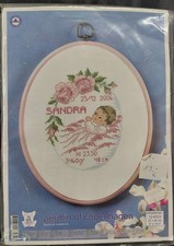 Stickpackung - zur Geburt -