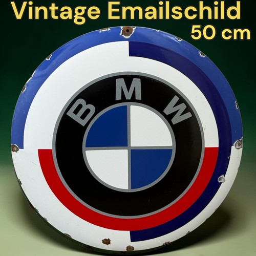 Vintage alt bmw emaille - vintage,