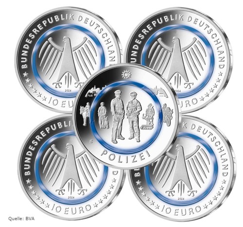 Euro gedenkmünze - 5, x