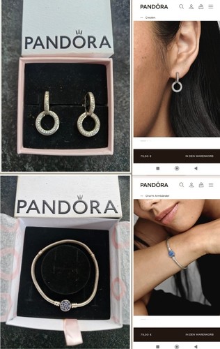 Pandora ohrringe für - pandora, charm