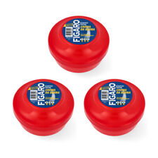 Figaro Rasiercreme für die sanfte Pinselrasur mit Mandelöl 3x 150ml Tiegel