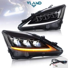 VLAND LED Projektor Scheinwerfer Für 2006–2014 Lexus IS350/C IS250/C IS220d ISF