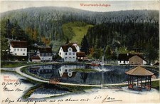 Old postcard Triberg