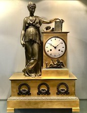 Empire Pendule , Paris, 1820 -