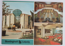 AK/Ansichtskarte 4:  Bowlingbahn Messestadt Leipzig - Bowlingtreff, Bowlingbahn