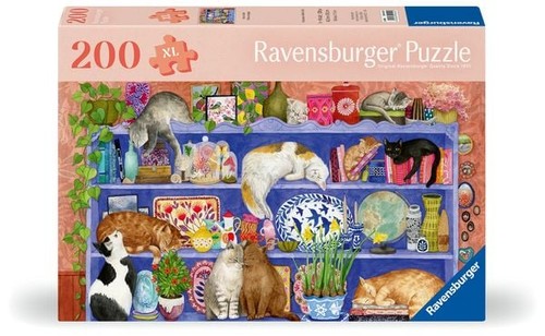 Feel well puzzle katzen im - well,