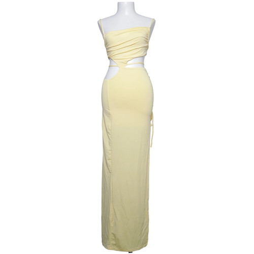 Maxikleid größe gelb - größe:,