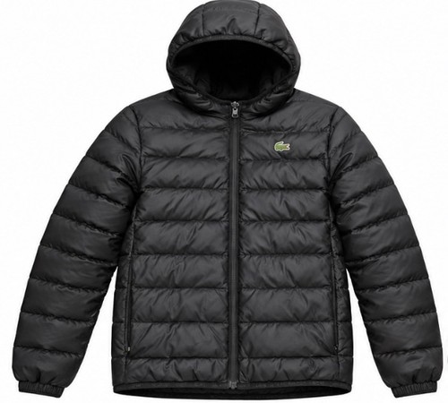 Lacoste steppjacke schwarz - lacoste,