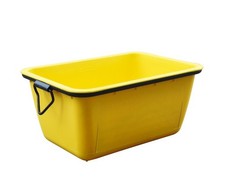 25 Stk. Mörtelmulde 200L gelb